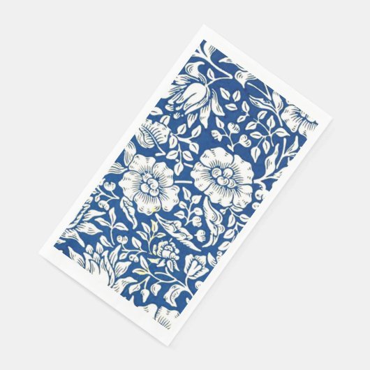 Morris - Blue Mallow Serviette (Ecke)