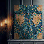 Morris Blue Pimpernell Vintages Muster Leinwanddruck<br><div class="desc">William Morris Pimpernel Floral Vintag Art Wallpaper Design William Morris war ein englischer Textil-Designer, Künstler, Schriftsteller und Sozialist, der mit der Pre-Raphaelite Brotherhood und British Arts and Crafts Movement assoziiert war. Er gründete eine Designfirma in Partnerschaft mit dem Künstler Edward Burne-Jones und dem Dichter und Künstler Dante Gabriel Rossetti. Dieses...</div>