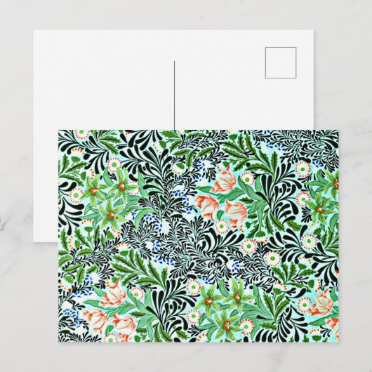 Morris - Bower Postkarte (Vorne/Hinten)