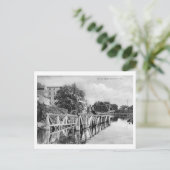 Morris Canal, Boonton, New Jersey Vintag Postkarte (Stehend Vorderseite)