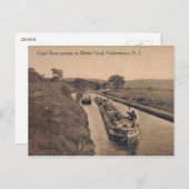 Morris Canal, Hackettstown, New Jersey Vintag Postkarte (Vorne/Hinten)
