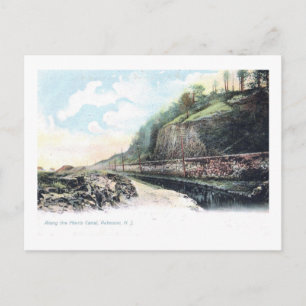 Morris Canal, Paterson, New Jersey Vintag Postkarte