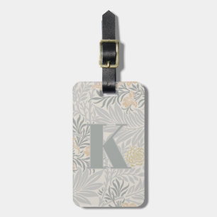 Morris Coral & Sage Larkspur Muster Gepäckanhänger