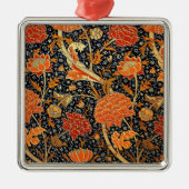 Morris - Cray, buntes Blumenmuster Ornament Aus Metall (Vorne)