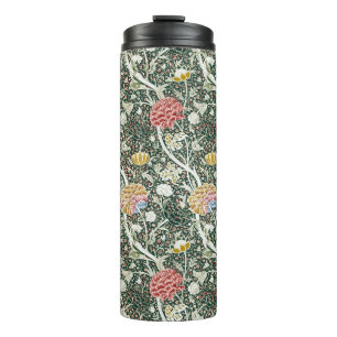 Morris Cray Vintag Blossom Blumendesign Green Thermosbecher