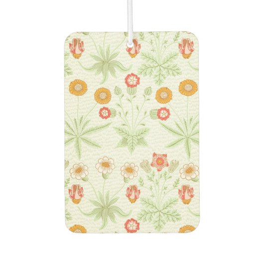 Morris Daisy, klassisches Viktorianisches Blumenmu Autolufterfrischer (Vorderseite)