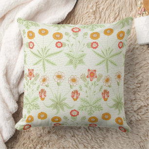 Morris Daisy, klassisches Viktorianisches Blumenmu Kissen