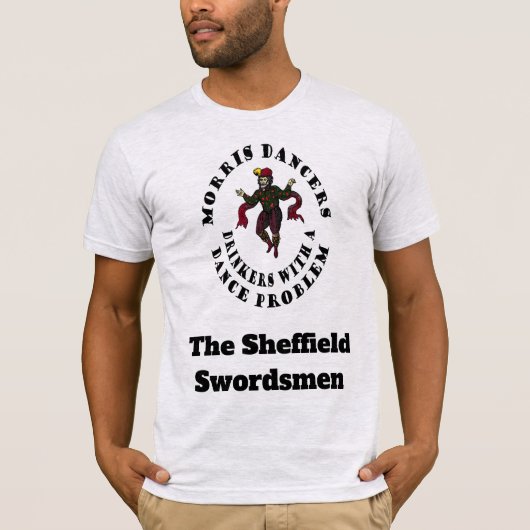 Morris Dancers Drinkers With A Dance Problem T-Shirt (Vorderseite)