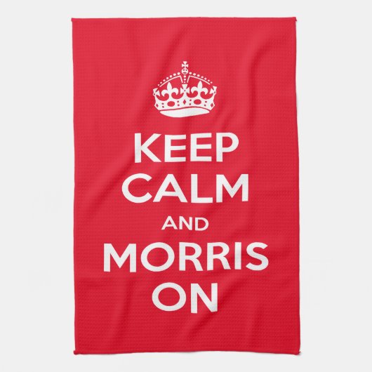 Morris Dancing Küchentuch (Vertikal)