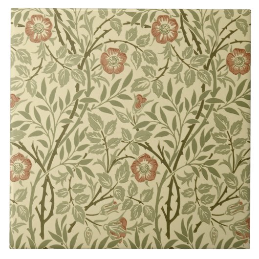Morris/Deale Arts & Crafts Fliese (Vorderseite)