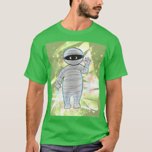 Morris die Mummy auf Light Green T-Shirt