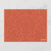 Morris - Eichen und Eichen-Blätter, Postkarte (Rückseite)