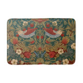 Morris - Erdbeerdieb #2 Blumenmuster Badematte (Vorderseite)