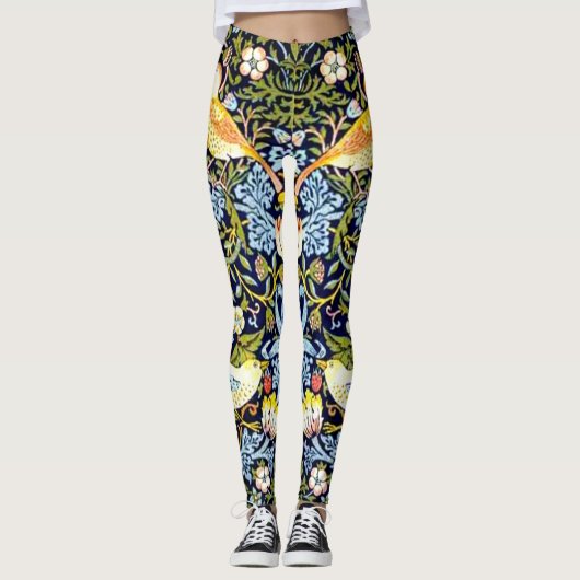 Morris - Erdbeerdieb, beliebtes Muster, Leggings (Vorderseite)