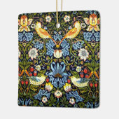 Morris - Erdbeerdieb, berühmtes Muster, Keramikornament (Links)