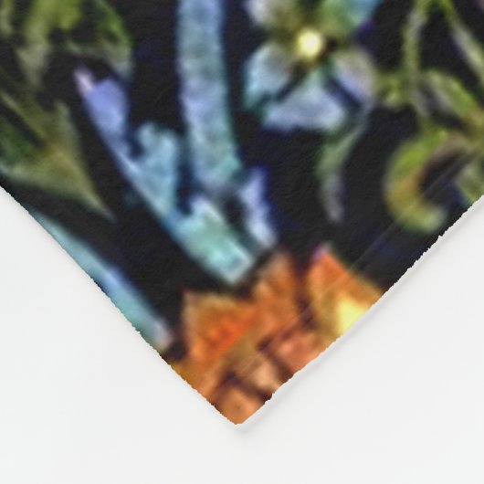 Morris - Erdbeerdieb Fleecedecke (Ecke)