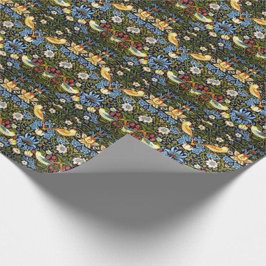 Morris - Erdbeerdieb, Geschenkpapier (Ecke)