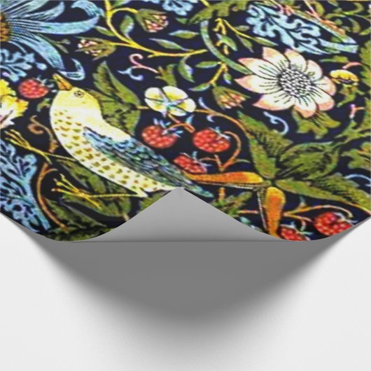 Morris - Erdbeerdieb Geschenkpapier (Ecke)