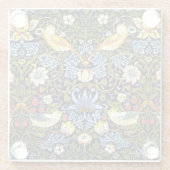 Morris - Erdbeerdieb Glasuntersetzer (Rückseite)