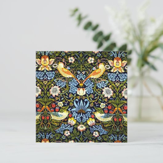 Morris - Erdbeerdieb Karte (Stehend Vorderseite)