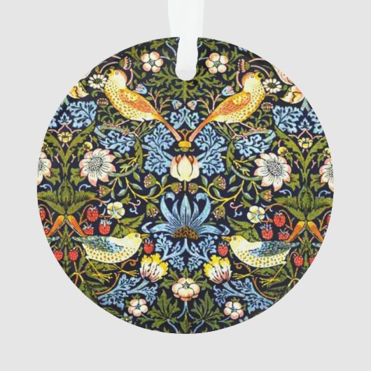 Morris - Erdbeerdieb Ornament (Rückseite)