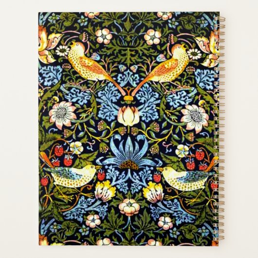 Morris - Erdbeerdieb, Planer (Rückseite)