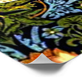 Morris - Erdbeerdieb, Poster (Ecke)