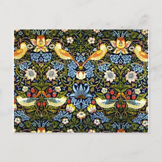 Morris - Erdbeerdieb Postkarte (Vorderseite)