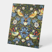 Morris - Erdbeerdieb, Sockelschild (Vorderseite)