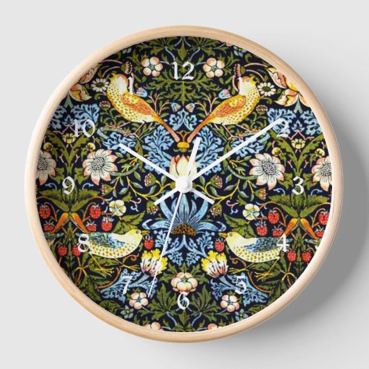 Morris - Erdbeerdieb, Uhr (Vorderseite)