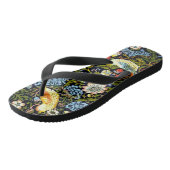 Morris - Erdbeerdieb, Vintages Muster Badesandalen (Schrägansicht)