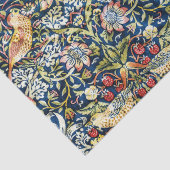 Morris - Erdbeeren-Dieb-Muster für Vögel und Blume Seidenpapier (Detail)
