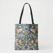 Morris - Erdbeeren-Dieb-Muster für Vögel und Blume Tasche (Vorderseite)