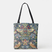 Morris - Erdbeeren-Dieb-Muster für Vögel und Blume Tasche (Rückseite)
