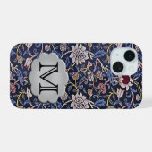 Morris Evenlode Monogram iPhone 15 Hülle (Rückseite (Horizontal))