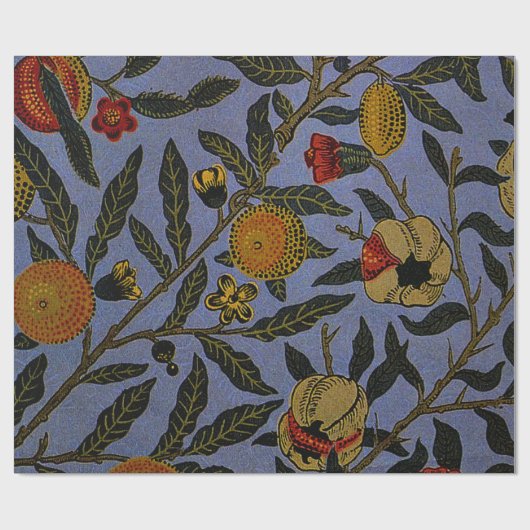 Morris - Fruchtmuster Geschenkpapier (Flach)