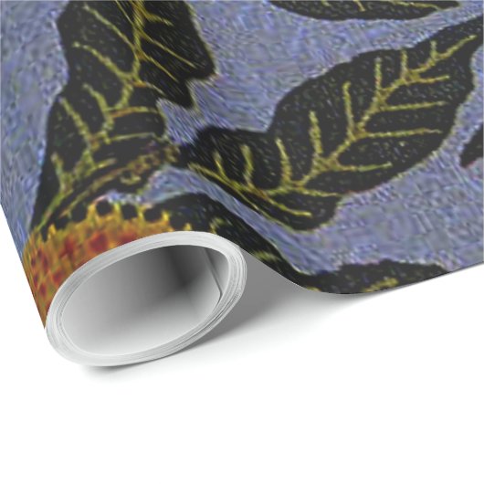 Morris - Fruchtmuster Geschenkpapier (Rolleneckpunkt)