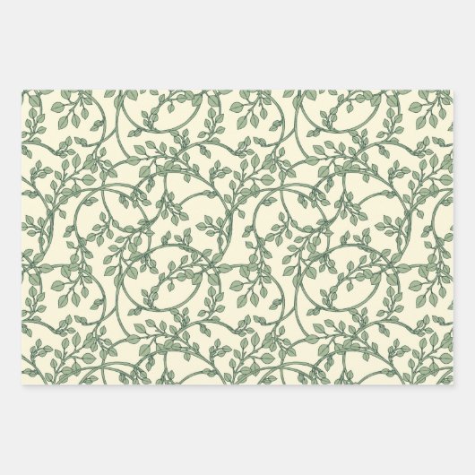 Morris Garden Floral Pattern Geschenkpapier Set (Vorderseite 2)