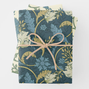 Morris Garden Floral Pattern Geschenkpapier Set
