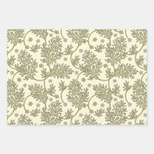 Morris Garden Floral Pattern Geschenkpapier Set (Vorderseite 2)