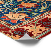 Morris - Holland Park, Vintages Teppichdesign Poster (Ecke)