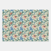 Morris Inspiriert Melange Geschenkpapier Set (Vorderseite 3)
