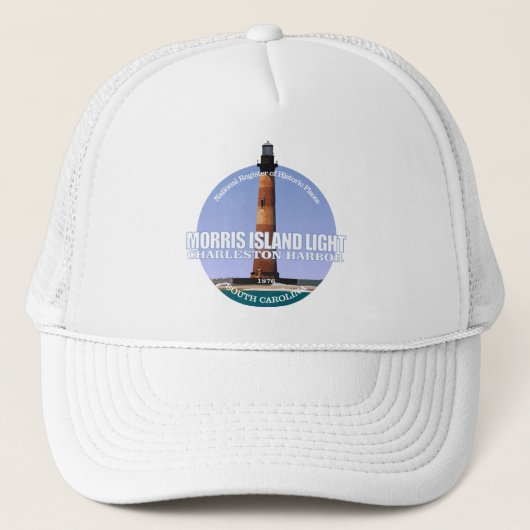 Morris Island Light Truckerkappe (Vorderseite)
