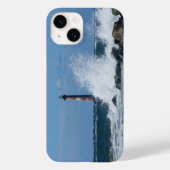 Morris Island Lighthouse Splash iPhone Case (Rückseite)