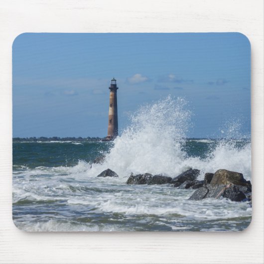 Morris Island Lighthouse Splash Mousepad (Vorne)