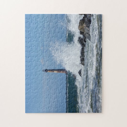 Morris Island Lighthouse Splash Puzzle (Vertikal)