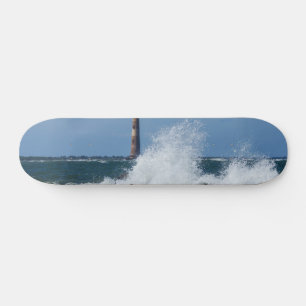 Morris Island Lighthouse Splash Skateboard