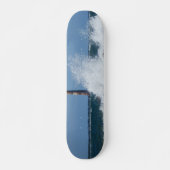 Morris Island Lighthouse Splash Skateboard (Vorne)
