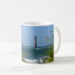 Morris Island Lighthouse Walkway Kaffee Tasse
