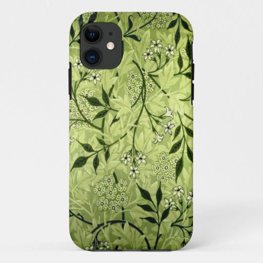 Morris-Jasmin-Tapete Case-Mate iPhone Hülle (Rückseite)